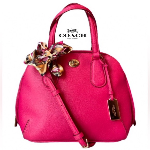 COACH Prince Street Satchel Mini PINK - Picture 1 of 11